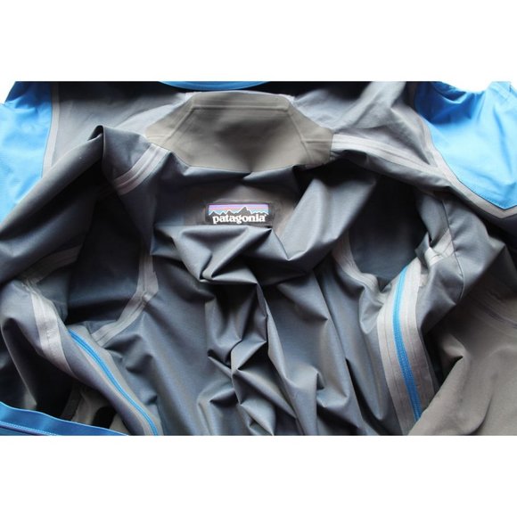 Patagonia SnowDrifter Jacket Andes Blue Size Small Shell - Picture 7 of 10